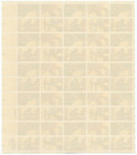 Scott  2051a  2048-51  Olympics  1984  Sheet Of 50 Stamps - Mnh