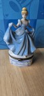 Rare Vintage Phb Disney Cinderella Hinged Trinket Box With Slipper Vgc