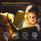 9 Led Rechargeable Book Light For Reading In Bed - Eye Caring 3 Color Temperatur