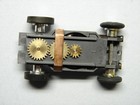 Aurora Thunderjet - Hot Rod Ho Slot Car  Solid Rivet Chassis New Old Stock 1960s