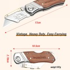 Workpro Folding Utility Knife With 10 Blade Heavy Duty Cutter Quick Change Blade