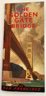 1936 Brochure   The Golden Gate Bridge  W  Color Cover By  chestey Bonestell   