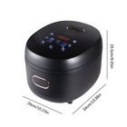 5l Commercial Boba Maker Machine Tapioca Pearl Ball Cooker Non-stick 110v 900w