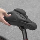 West Biking Mtb Bike Saddle Cover Comfort Breathable Padded Cycling Seat Cushion