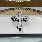 Reed   Barton Abbey Cross Silverplate 4  X 6  Frame  1 05 Lb  Metallic New Gorg 