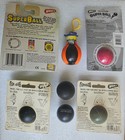 Wham-o Super Ball Modern Lot  4 Sealed Cards   3 Loose Balls   Keychain Launcher