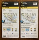 National Geographic North America Mexico Baja North   South Sur California Maps