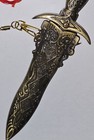 Asian Ceremonial Presentation Dagger With Sheath