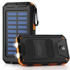 500000mah Dual Usb External Solar Power Bank Led Battery Charger For Cell Phone