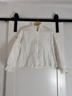Wholesale Lot 5 Antique French Early 1900s Cotton Linen Dress Blouse S M L