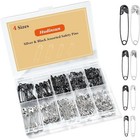Assorted Safety Pins Set 210 Pcs Durable Steel Needle Pins Sewing Crafting New