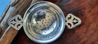 Sterling Silver Merrill Shops Arts   Crafts Over The Cup Tea Strainer  No Mono