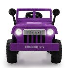Tobbi 12v Kids Ride On Truck Electric Battery Powered Jeep Cars For Kids 3-6