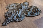 Gargoyle Art Nouveau Cast Iron Wall Decor 14 Inch Home Office Decor