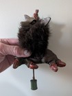 Handheld Unicorn Woodbaby Puppet Creature Faux Fur Renaissance Mechanical Head