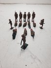 Lot Of 16 Vintage Barclay Manoil Metal Toy Soldier Cast Lead Army Figures