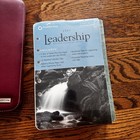 Vintage Franklin Covey Red Leather Zippered 7-ring Planner Binder Classic Size
