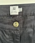 Daily Sports Sweden Black Tencel Cotton Shorts Women   s Size 10 Casual Travel