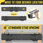 Garage Wall Organizer 15pack Carries 675 Lbs garden Tool Organizer 48in With Lar