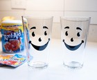 Kool-aid Man 16-ounce Pint Glasses   Set Of 2