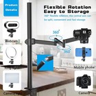 Heavy Desktop Overhead Camera Mount Rig Stand  Top Down Dslr Photography Hold
