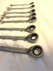 Gearwrench 8 Pc   9543 Reversible Ratcheting Combination Wrench Set - Metric