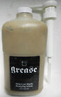 64oz W pump Grease 50x Jet Black Bronzer Mens Tanning Bed Lotion Tan Inc Rare 