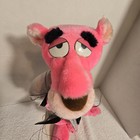 Vintage Pink Panther Plush Doll Toy 1795 The Lover In Robe 1980 With Stand