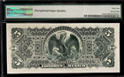 M271s P  S233s1 Banco De Londres Y Mexico 1900-13 5 Pesos Specimen Cu Pmg 64 Epq