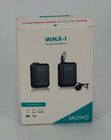 Movo Wmx-1 2 4ghz Wireless Lavalier Microphone System Compatible With Dslr Cam--