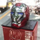 1 1 Iron Man Mk5 Helmet Wearable Voice-control Autoking Mask Toy Gifts Cosplay