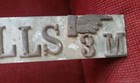 1800s Antique Sweatts Mills N h    3 Miles   New Hampshire Metal Road Arrow Sign