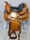 Western Barrel Racing Saddle Leather Horse Tack Set Included Rodeo Trail