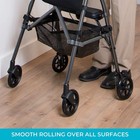 6-inch Rollator Wheels For Seniors  Easy-install Rubber Replacement Set Of 4