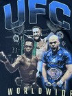 Ufc Worldwide Black T Shirt Size Large