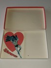 Extremely Rare Vintage Batman Hallmark Valentines Cards   Box  1966 Dc Comics     