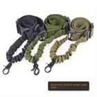 New Tactical One 1 Point Rifle Gun Sling Strap Bungee Adjustable Quick Release