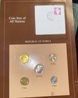 Coin Sets Of All Nations Korea 1971- 1983 Unc 50 100 Won 1983 5 Won 1971