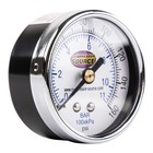 0-160 Psi Air Pressure Gauge 1 4  Npt Center Back Mount Cbm 2  Face 2 Pack