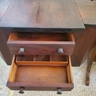 Martha Washington Style  Antique Sewing And Dressmaker Cabinet