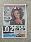 Oprah Winfrey Star Celebrity Rare Vtg Import Magazine   Newspaper Clippings Set 