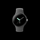 Google Pixel Watch Lte  gwt9r  Silver Steel Case   Charcoal Band - New In Box