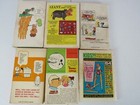 Lot Of 6 Vintage Comic Strip Books Charlie Brown Dennis The Menace And More