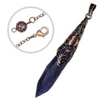 Healing Facet Crystal Stone Pendulum For Dowsing Divination Vintage Reiki Quartz