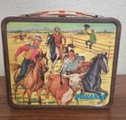 Vintage 1965 Aladdin Bonanza Metal Lunchbox   rare