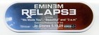Original Eminem Relapse Pill-shaped 6  X 2  Promotional Postcard Flyer Rare