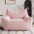 Bean Bag Chair For Adults living Room Chair With Memory Foam pocket   Handle