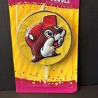 Buc-ee   s Circle Logo Figural Birthday Candle Beaver Gas Station Party Time 3 5 