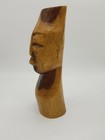 Vintage Hand Carved Wooden Man Figurine 10 Inches Tall 
