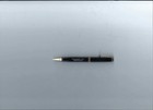 Vintage Parker Black Deluxe Challenger W  Jewel   Gold Trim Twist Pencil